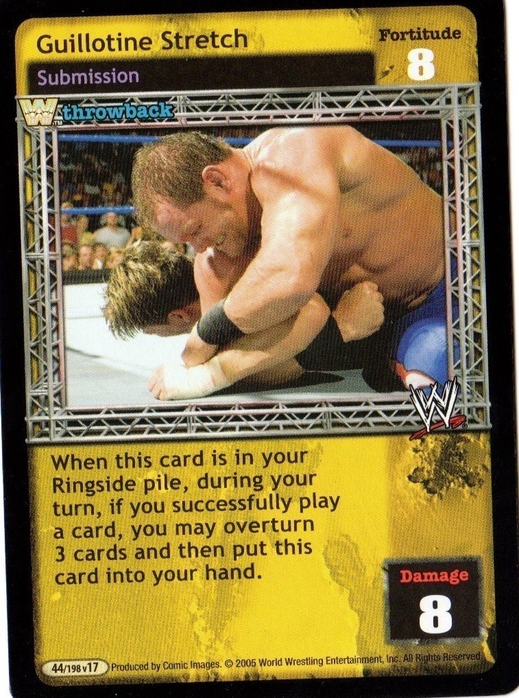 Guillotine Stretch THROWBACK